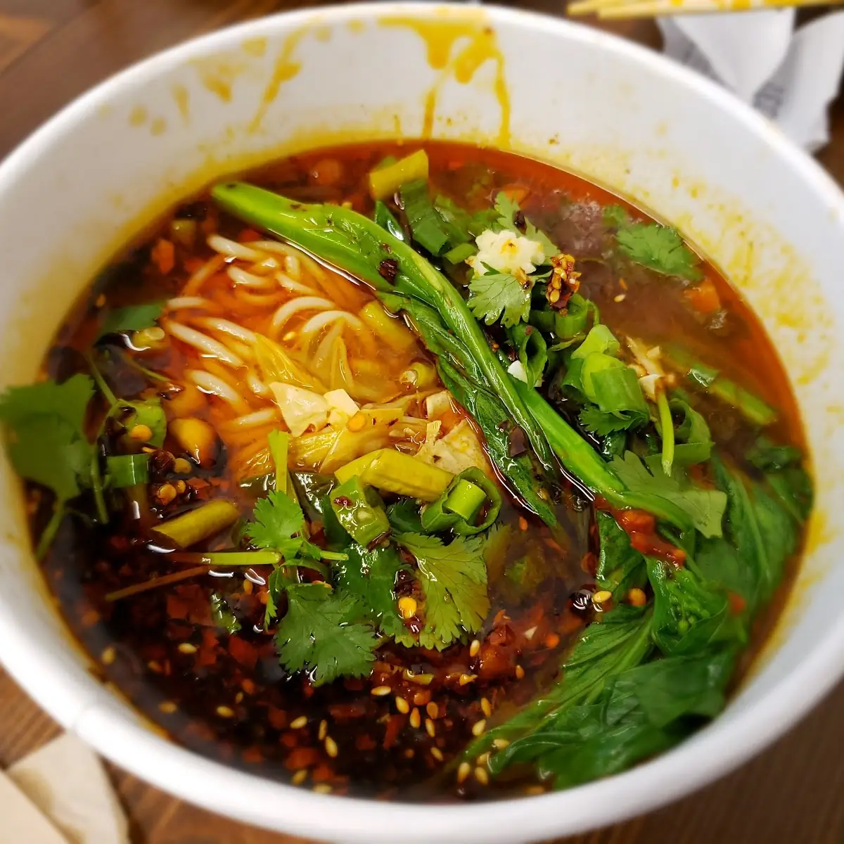 beef noodle soup牛腩面